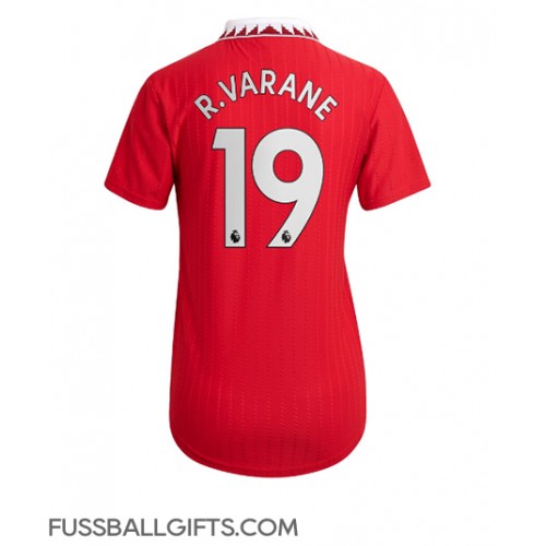 Manchester United Raphael Varane #19 Fußballbekleidung Heimtrikot Damen 2022-23 Kurzarm